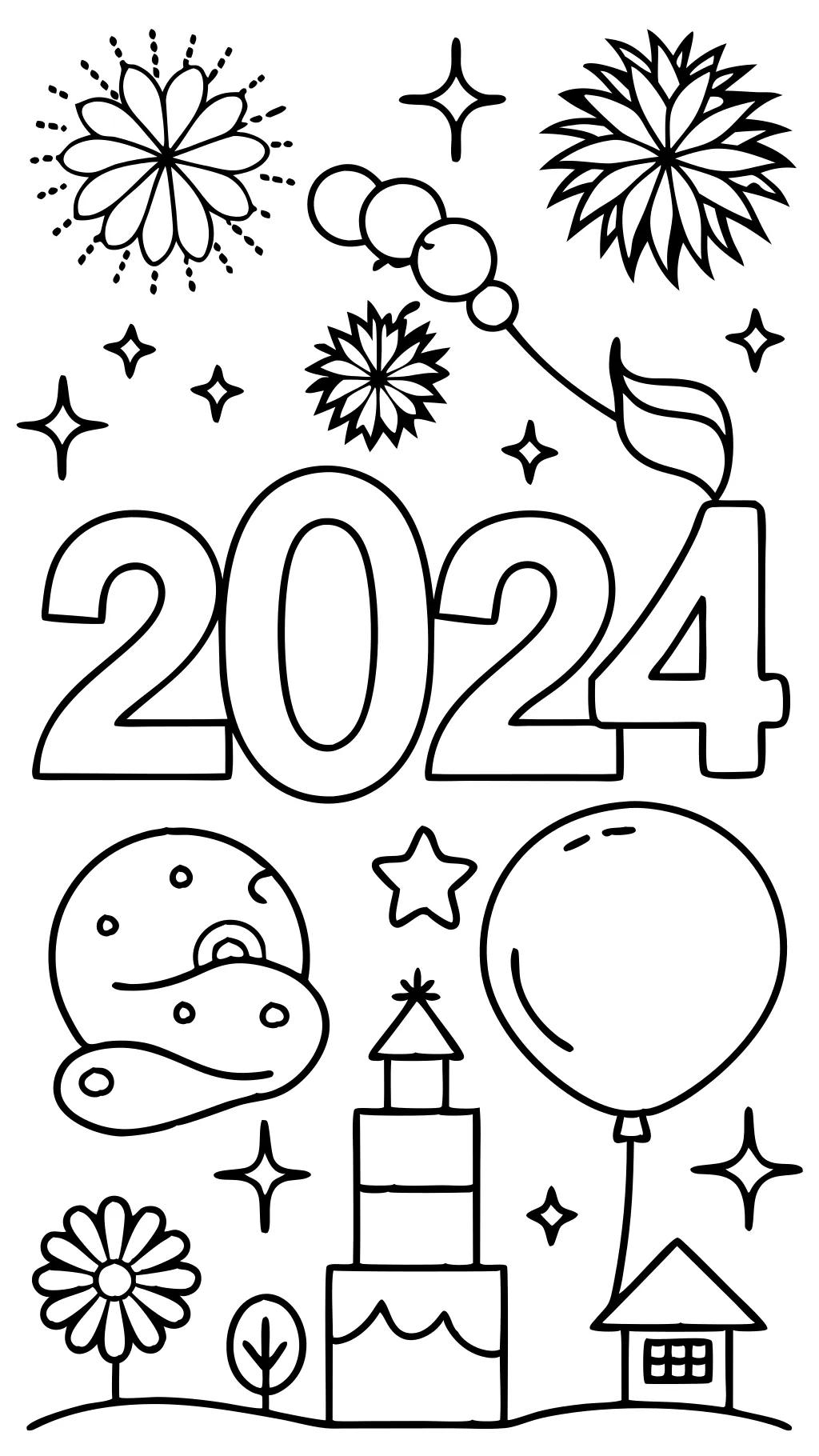 2024 coloriages